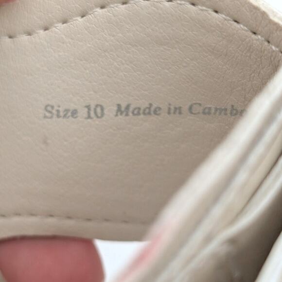 Dolce Vita Aperol Scalloped Slide Sandal Women's Slip-On Ivory Size US10 EU41 - Picture 7 of 12